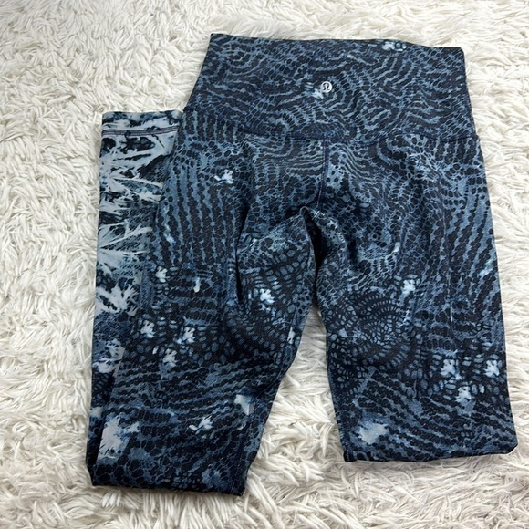 Lululemon Align Pant 28” *Engineered Indigo Lace Starlight Multi Align Pant FULL - Picture 3 of 5